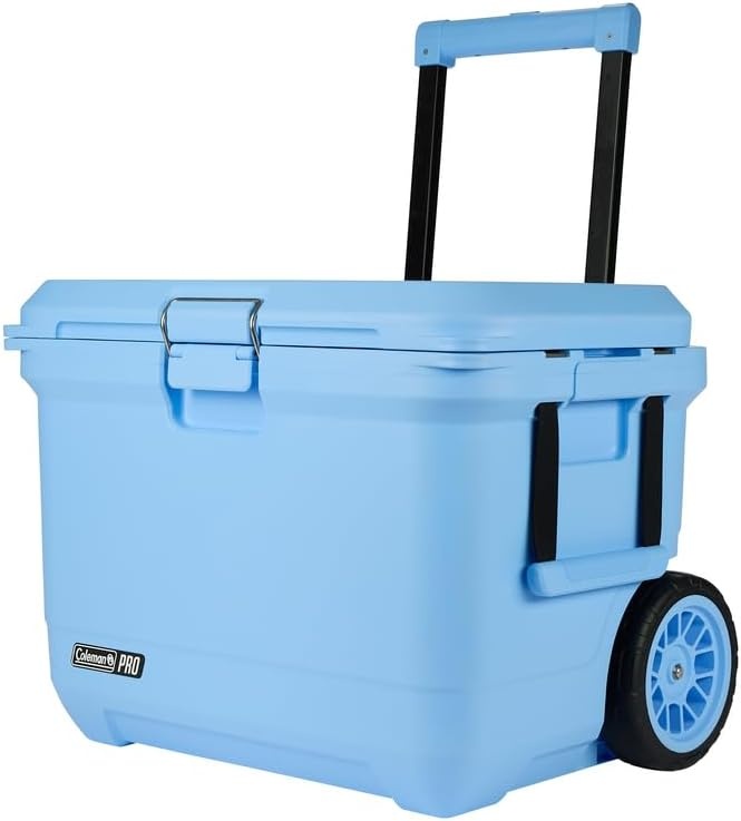 image:imageColeman Pro HeavyDuty 25qt UltraLight Premium Hard Cooler ExtraThick Insulation Keeps Ice up to 3 Days 36Can CapacityBlue Sky