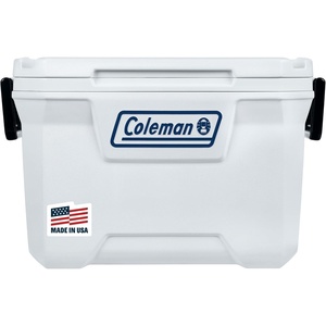 Coleman Marine Cooler with Fully Insulated UV Guard Lid & Body, Keeps Ice for 3+ Days, Great for Boating & Fishing, 52qt/100qt Wheeled/120qt Options(52qt)